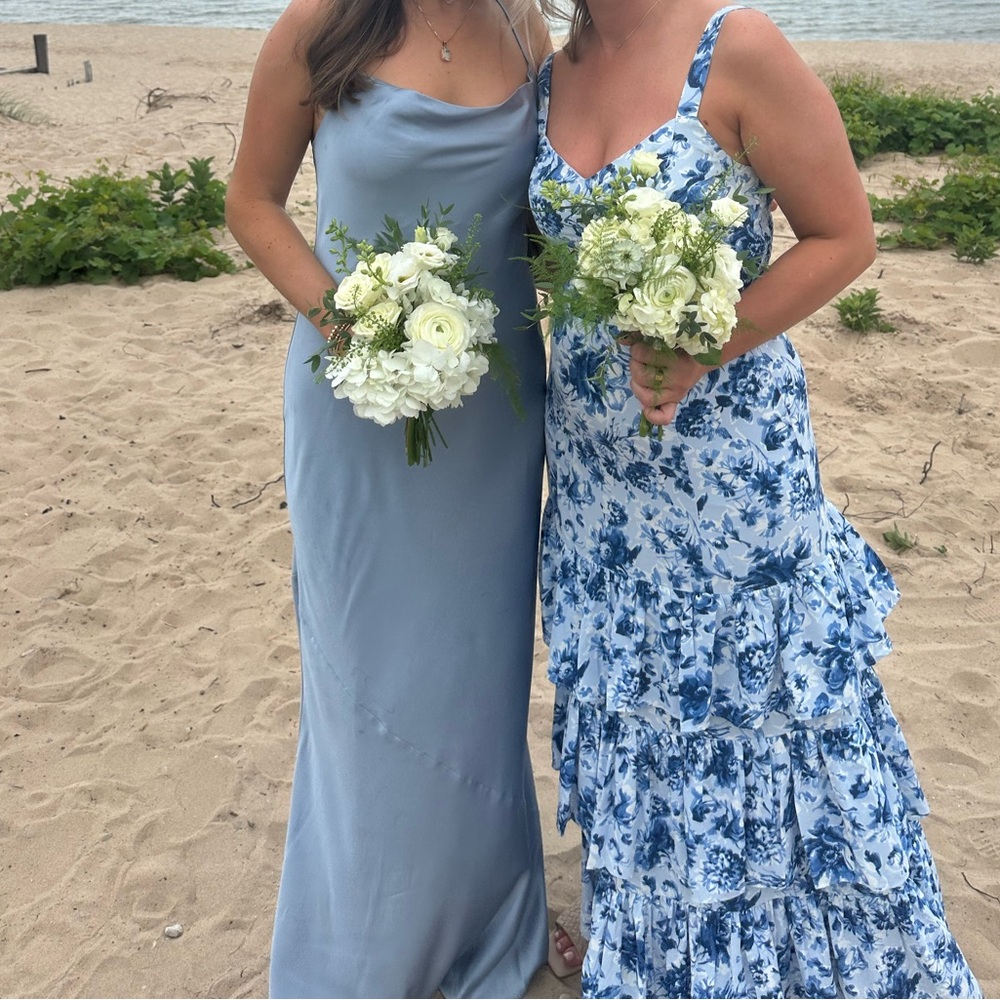 Show Me Your MuMu Blue Maxi Dress